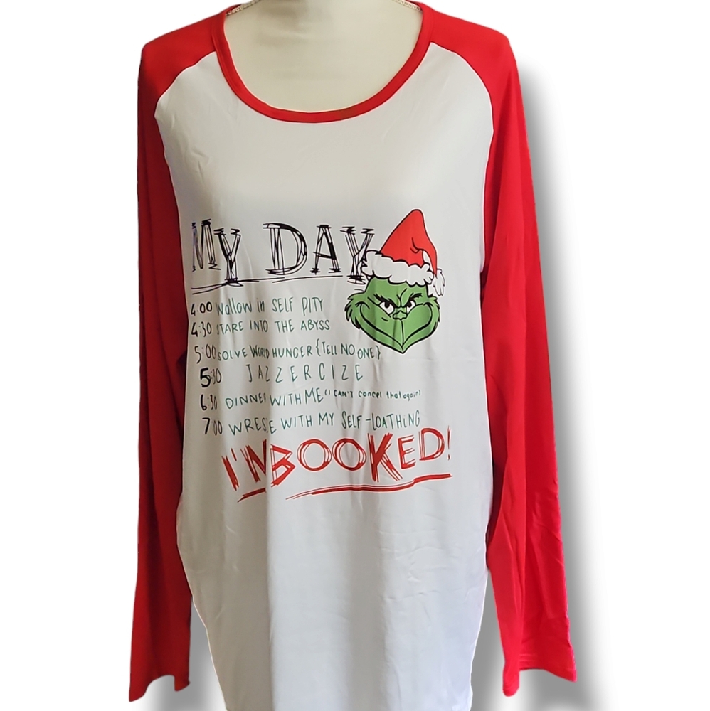 Women's Long Sleeve Christmas Funny Shirt